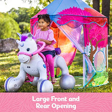 Load image into Gallery viewer, Kid Trax Easy Pop Up Kids Magical Play Tent, Large Front and Rear Openings, Carrying Case Included, Easy Storage, Magical Forest