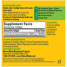 Load image into Gallery viewer, Nature Made Extra Strength Vitamin B12 3000 mcg Softgels, 60 Count