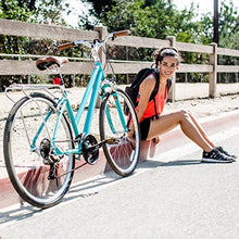 Load image into Gallery viewer, sixthreezero Pave n' Trail Women's 21-Speed Hybrid Road Bicycle, Teal 26" Wheels/ 17" Frame
