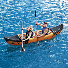 Load image into Gallery viewer, zhgzhzwlf Boat Oars Telescopic Paddle Detachable Combo Dual Purpose Long Oars 49in Extendable Aluminum Marine Oar to 83in for All Kinds of Kayak and Boat 1 Pair