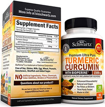 Load image into Gallery viewer, Turmeric Curcumin with BioPerine 1500mg + Collagen Peptides Protein Powder - for Bone & Joint Support - Non-GMO & Gluten-Free