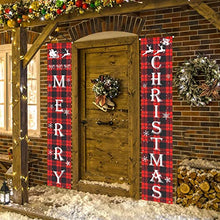Load image into Gallery viewer, Christmas Table Runner,Christmas Decorations Indoor Farmhouse Table Runner Christmas Table Decor Outdoor Merry And Christmas Decorations Banner