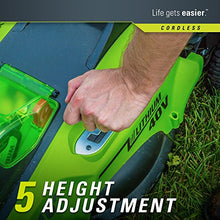 Load image into Gallery viewer, Greenworks G-MAX 40V 16'' Cordless Lawn Mower with 4Ah Battery - 25322 model