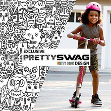 Load image into Gallery viewer, Swagtron SK1 Kick Start Electric Scooter for Kids with Extended Life Battery, ATSM Certified, Adjustable, Ages 5+, Cotton Candy Pink