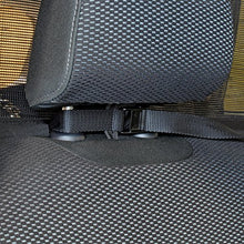 Load image into Gallery viewer, Bushwhacker - Deluxe Dog Barrier 50" Wide - Ideal for Smaller Cars, Trucks, and SUVs CUVs - Pet Restraint Car Backseat Divider Vehicle Gate Cargo Area Travel Trunk Mesh Net Screen Barricade