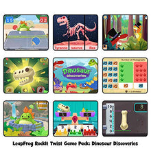 Load image into Gallery viewer, LeapFrog Rockit Twist Handheld Learning Game System, Purple and 2-Game Pack: Cookie's Sweet Treats and Dinosaur Discoveries