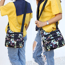 Load image into Gallery viewer, STUOYE Nylon Multi-Pocket Crossbody Purse Bags for Women Travel Shoulder Bag (1901 Lily)