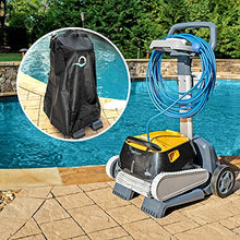 Load image into Gallery viewer, Dolphin Triton PS Robotic Pool Vacuum Cleaner with Universal Caddy and Classic Caddy Cover, Ideal for In-Ground Swimming Pools up to 50 Feet