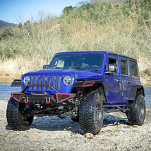 Load image into Gallery viewer, OEDRO Fender Flares w/ Signal Lights Compatible with 2018-2022 Jeep Wrangler JL & JLU Unlimited (2-Door & 4-Door), Off-Road Widened Steel Front & Rear 4 PCS Set