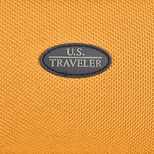 Load image into Gallery viewer, U.S. Traveler Rio Rugged Fabric Expandable Carry-on Luggage Set, Mustard , 2 Wheel