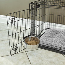 Load image into Gallery viewer, MidWest Homes for Pets Snap'y Fit Stainless Steel Food Bowl / Pet Bowl, 10 oz. for Dogs, Cats, Small Animals, Silver, 10 Ounces (1.25 cups)