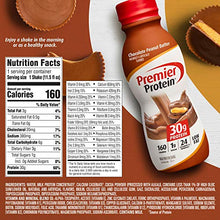 Load image into Gallery viewer, Premier Protein Shake, Chocolate Peanut Butter, 30g Protein, 1g Sugar, 24 Vitamins & Minerals, Nutrients to Support Immune Health, 11.5 Fl Oz, 12 Count