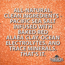 Load image into Gallery viewer, Pacific Sea Salts 2-pack - Hawaiian Alaea Red & Black Lava - Infused With Baked Red Alaea Clay & Activated Charcoal - Flavorful, Mineral-Rich - Kosher, No MSG, Non-GMO - Stackable Jars (8 total oz.)
