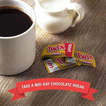 Load image into Gallery viewer, TWIX Caramel Minis Size Chocolate Cookie Bar Candy 9.7-Ounce Bag (Package May Vary)