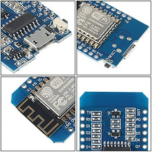 Load image into Gallery viewer, ACEIRMC ESP8266 ESP-12 ESP-12F NodeMcu Mini D1 Module WeMos Lua 4M Bytes WLAN WiFi Internet Development Board Base on ESP8266 ESP-12F for Arduino,Compatible with WeMos D1 Mini (5pcs)