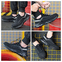 Load image into Gallery viewer, Steel Toe Shoes for Men Work Women Lightweight Air Cushion Sneakers Slip Resistant Safety Work Boots Indestructible Shoe