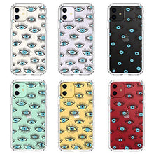 Load image into Gallery viewer, MOSNOVO iPhone 11 Case, Evil Eyes Pattern Clear Design Transparent Plastic Hard Back Case with TPU Bumper Protective Case Cover for Apple iPhone 11 (2019)