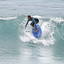 Load image into Gallery viewer, Wavestorm -Soft Top Foam 5'6" Surfboard/Fish Swallow Tail Surfboard for Beginners and All Surfing Levels Youth Complete Set Includes Leash and Multiple Fins, Blue (AZ21-WSSF560-BLU-1PK)
