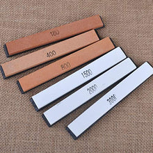 Load image into Gallery viewer, Pullkalia - New 6 PCS Sharpening Polishing Stone Block Kitchen Knife Sharpener Grit Tool Whetstone