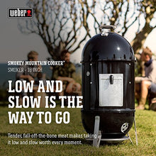 Load image into Gallery viewer, Weber 18-inch Smokey Mountain Cooker, Charcoal Smoker