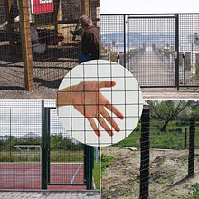 Load image into Gallery viewer, 48'' x 50' Hardware Cloth 16 Gauge 0.5inch by 1 inch Black Vinyl Coated Welded Fence Mesh for Home and Garden Fence and Home Improvement Project (48'' x 50')