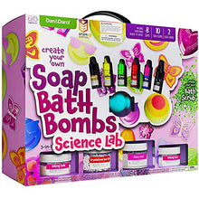 Load image into Gallery viewer, Soap & Bath Bomb Making Kit for Kids, 3-in-1 Spa Science Kit, Craft Gifts For Girls & Boys Age 6, 7, 8, 9, 10-12 Year Old Girl Crafts Kits : DIY Science Experiment Toys, Craft Gift For Kids Ages 6-12+