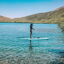 Load image into Gallery viewer, Wild Origins Stand Up Inflatable Paddle Board with SUP Accessories & Backpack, Non-Slip Deck, Waterproof Bag & Phone Case, Carry Straps, Adjustable Paddle, Hand Pump, Leash, Kayak Seat & Repair Kit
