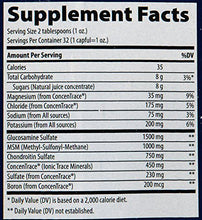 Load image into Gallery viewer, Trace Minerals Liquid Glucosamine/Chondroitin/MSM, 32-Ounce