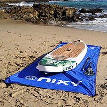 Load image into Gallery viewer, NIXY Landing Mat® Paddle Board Ground Tarp 142″ x 57″, Quick Drying, Durable, Sand and Dirt Resistant, Nylon, Best for Water Gear