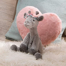 Load image into Gallery viewer, Lambs & Ivy Giraffe and a Half Gray Plush Stuffed Animal Toy - Skylar