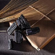 Load image into Gallery viewer, KALIFANO Black Tourmaline Bundle with Calming and Purification Energy - AAA+ Grade Brazilian Turmalina Negra Schorl Reiki Healing Crystal Used for Protection and Security (Information Card Included)