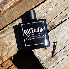 Load image into Gallery viewer, Outlaw Cologne - Authentic Fragrance Spray for Men with a Fusion of Refreshing Bergamot, Lavender and Fir Balsam for a Sensual Aroma - 3.4 oz 100 ml