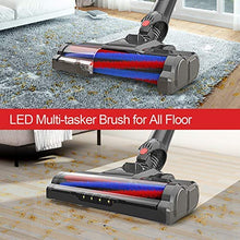 Load image into Gallery viewer, GeeMo Cordless Vacuum Cleaner 21Kpa Super-Suction 35 mins-Running 1.2L Super-Capacity 4 in 1 Vacuum Cleaner for Deep Clean Pet Hair Carpet Hard Floor G201