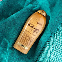 Load image into Gallery viewer, OGX Coffee Scrub and Wash, Coconut 19.5 Fl Oz