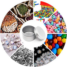 Load image into Gallery viewer, JulWhisper Candle Tin 24 Piece 8.5oz + 24 Piece 5oz Candle Jar for Candle Making, Candle Metal Tin
