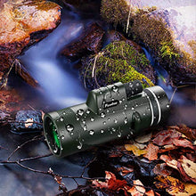 Load image into Gallery viewer, Pankoo 40x60 Monocular Telescopes High Power Prism Monocular HD Dual Focus Scope for Bird Watching Wildlife Traveling Concert Sports Game with Phone Adapter&Tripod