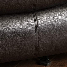 Load image into Gallery viewer, Christopher Knight Home Hawthorne Leather Glider Recliner Chair, Black Berry