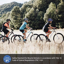 Load image into Gallery viewer, GROTTICO Adult-Men-Women Bike Helmet with Light - CPSC Certified for Mountain Road Bicycle Helmet with Replacement Pads & Detachable Visor