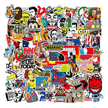 Load image into Gallery viewer, Random Stickers Decals 106 Pack for Skateboard Helmet Laptop Bicycle Hypebeast Bomb Stickers
