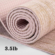 Load image into Gallery viewer, Jute Yoga Mat for Women, Non-Slip Professional Yoga Mat for Yoga, Pilates and Floor Exercise