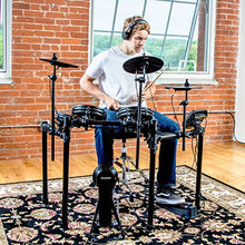 Load image into Gallery viewer, Alesis Drums Nitro Mesh Kit | Eight Piece All Mesh Electronic Drum Kit With Super Solid Aluminum Rack, 385 Sounds, 60 Play Along Tracks, Connection Cables, Drum Sticks & Drum Key Included