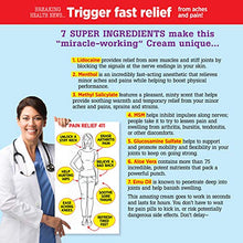 Load image into Gallery viewer, Baker’s Best Pain Relief Cream with Hemp Seed Oil | Maximum Strength 4% Lidocaine Cream for Knee Pain, Muscle Soreness, Stiffness, Sprains, and Strains | Contains Lidocaine and Menthol