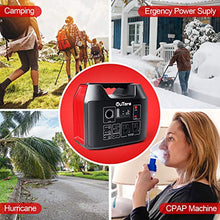 Load image into Gallery viewer, Portable Power Station 298Wh, Portable Solar Generators Backup Camping Lithium Battery Pack, 110V/300W Outdoors Solar Generator for Laptops Cellphones Drones and More Electronics (No Solar Panel)