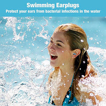 Load image into Gallery viewer, ANBOW Ear Plugs for Sleeping Noise Cancelling. Reusable Silicone Earplugs. Custom Fit - Noise Reduction for Sleeping, Concerts, Work & Swimming. Adjustable to Ear Size. 3 Pairs + Travel Pouch