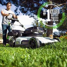Load image into Gallery viewer, EGO Power+ LM2142SP 21-Inch 56-Volt Lithium-Ion Cordless Electric Dual-Port Walk Behind Self Propelled Lawn Mower with Two 5.0 Ah Batteries & Charger Included