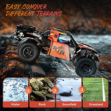 Load image into Gallery viewer, Bwine C11 1:10 Scale RC Car, Amphibious Remote Control Car for Boys Age 8-12, 4WD Waterproof RC Truck, Rock Crawler Vehicle for Kids and Adults, 2 Batteries for 40+ Min Play, Surprise