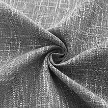 Load image into Gallery viewer, Ombre Window Door Curtain 100" Extra Wide Linen Ombre Gradient Print on Rayon Blend Fabric Treatment for Sliding Patio Door with 14 Grommets, Cream White to Light Gray, 100" x 84", 1 Panel