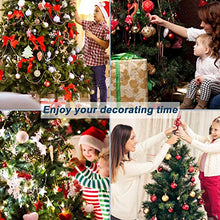 Load image into Gallery viewer, ROSELEAF 6ft Artificial Christmas Tree, Unlit Hinged Green Pine Xmas Tree 800 Branch Tips with Sturdy Stand and Storage Bag for Home Office Holiday Festival Party Decor