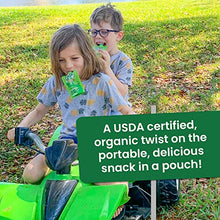 Load image into Gallery viewer, GoGo squeeZ Organic Fruit on the Go, Apple Apple, 3.2 oz. (12 Pouches) - Tasty Kids Applesauce Snacks Made from Organic Apples - Gluten Free Snacks For Kids - Nut & Dairy Free - Vegan Snacks