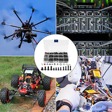 Load image into Gallery viewer, 500Pcs RC Screw Kit RC Repair Tool Assortment Set Universal Screws Hardware Fasteners Set RC Spare Parts & Repair Accessories Set for 1/8 1/10 1/12 1/16 Scale RC Cars Truck Crawler DIY Parts